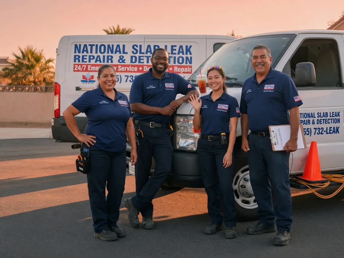Slab Leak Detection company in Palm Springs, CA
